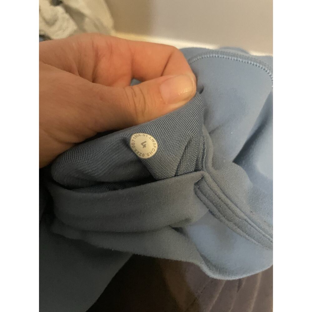 Lululemon Align HR Mini Flare Pant Nulu Size 4 Utility Blue - Picture 7 of 7